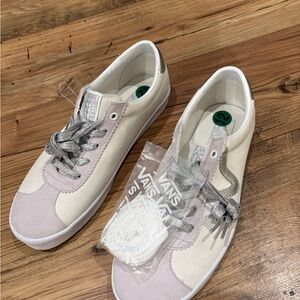 Vans Sport Low Sz 10.5 Men’s 12 WomensShine Grey Blanc De Blanc Suede Punk Skate